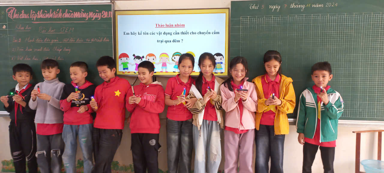 ảnh Tiết học STEM 5A